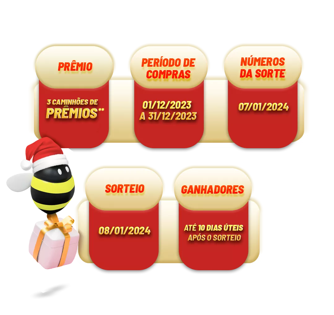 Calendário NATAL BEES