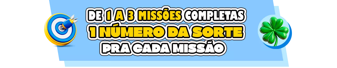 1 A 3 NÚMEROS DA SORTE 1 A 3 NÚMEROS DA SORTE