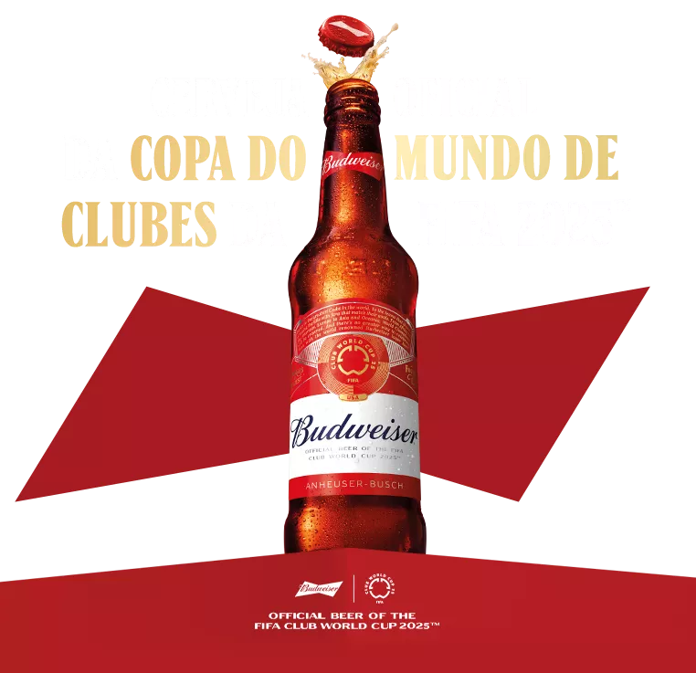 cerveja oficial da Copa do Mundo de Clubes de FIFA 2025™