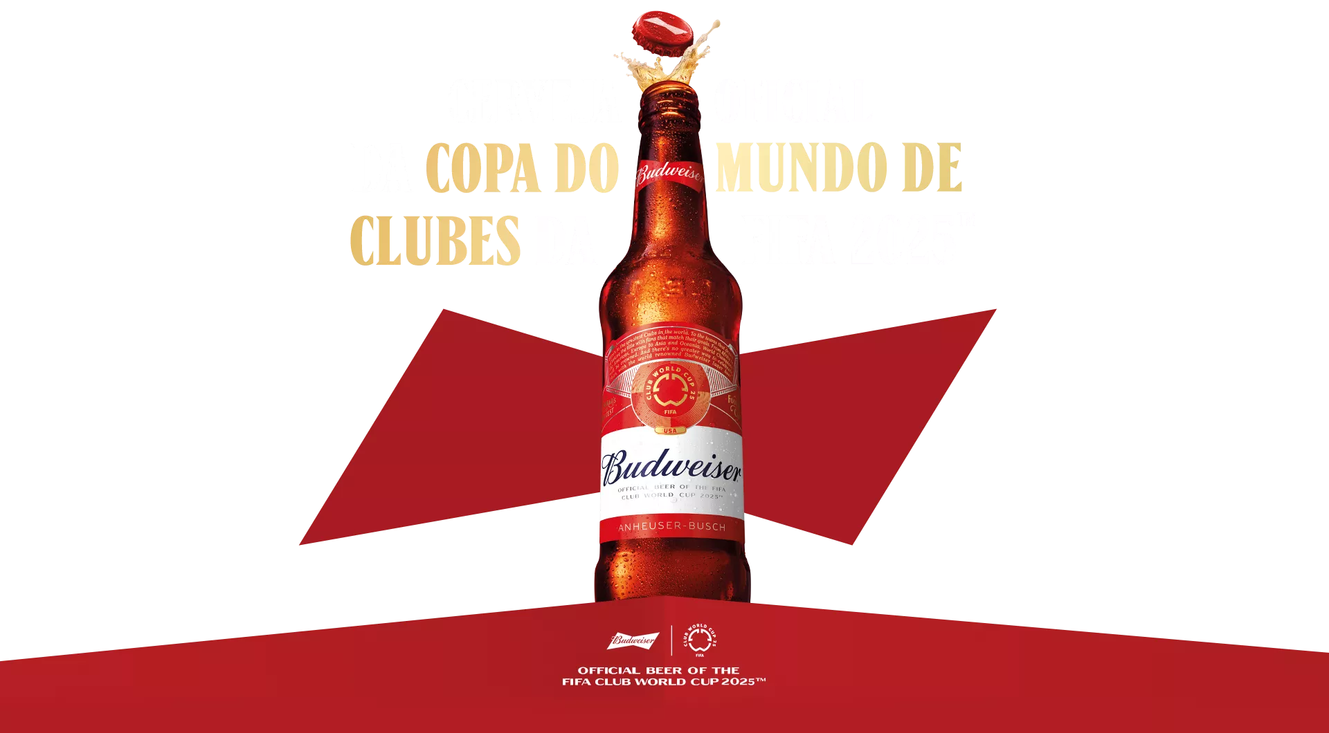 cerveja oficial da Copa do Mundo de Clubes de FIFA 2025™