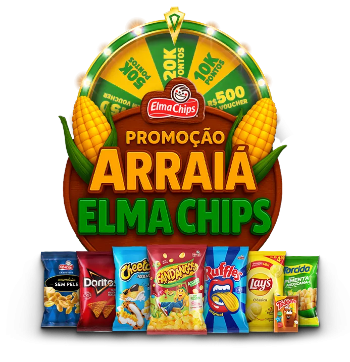 Arraiá Elma Chips Arraiá Elma Chips
