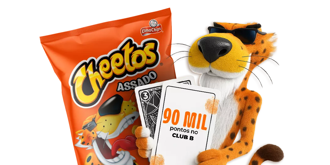 Roleta CARTAS NA MÃO CHEETOS!