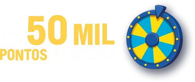 Até 50 mil pontos na roleta!