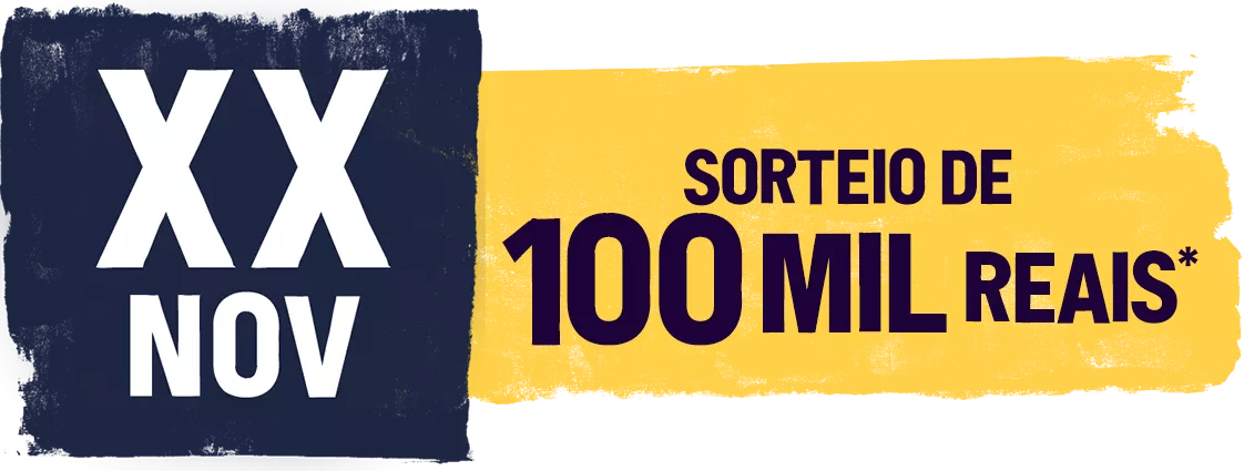 Sorteio de 10 MIL REAIS