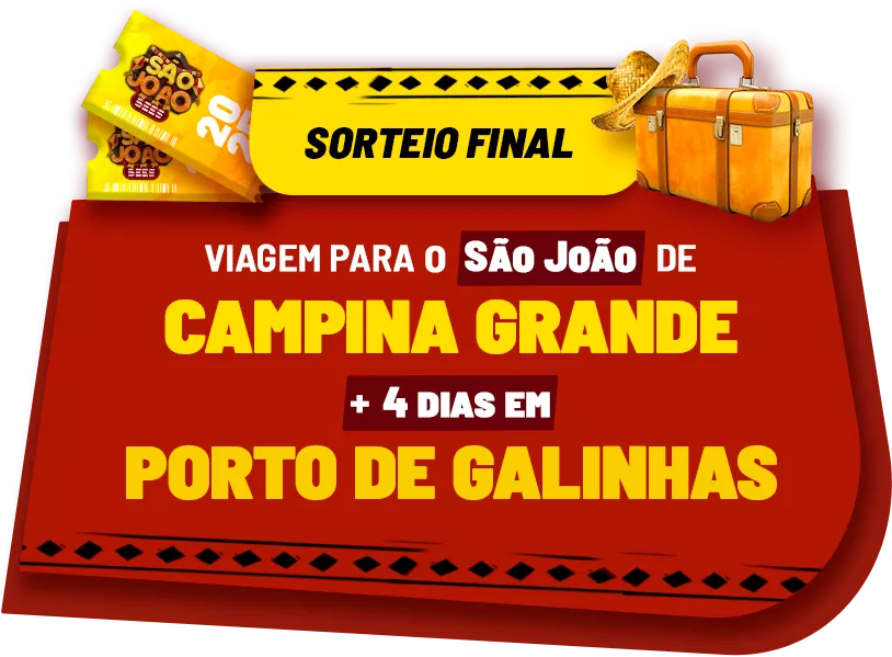 SORTEIO FINAL DO SÃO JOÃO DO BEES