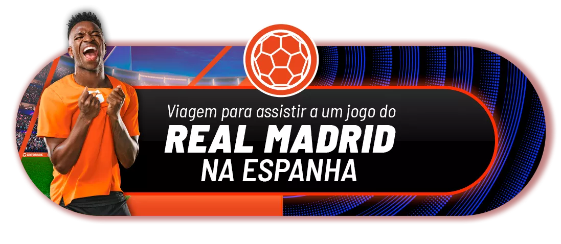 Você na Espanha para um jogo do REAL MADRID