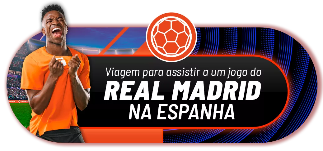 Você na Espanha para um jogo do REAL MADRID