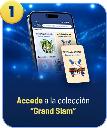 1- Accede a la colecci&oacute;n "Grand Slam"