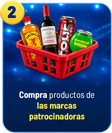 Compra productos de las marcas patrocinadoras