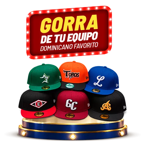 GORRA DE TU EQUIPO DOMINICANO FAVORITO