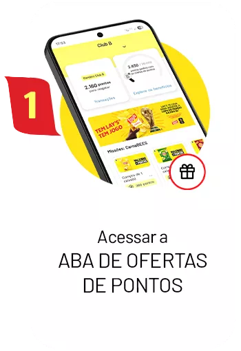 1. ACESSAR A ABA DE OFERTAS DE PONTOS