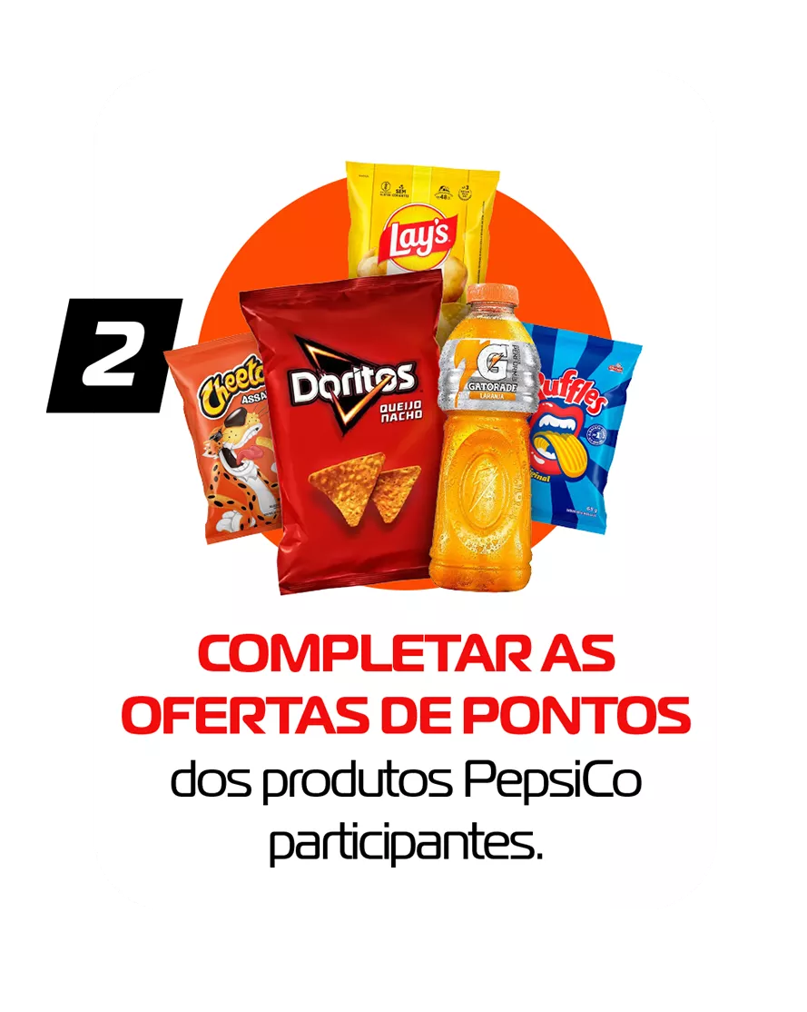 2. COMPLETAR AS OFERTAS DE PONTOS As ofertas de pontos