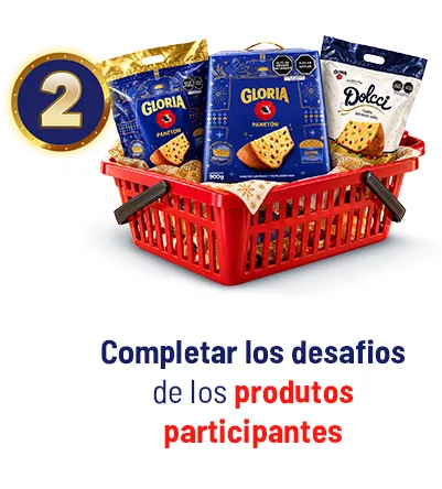 2. Completar los desafios de los productos participantes