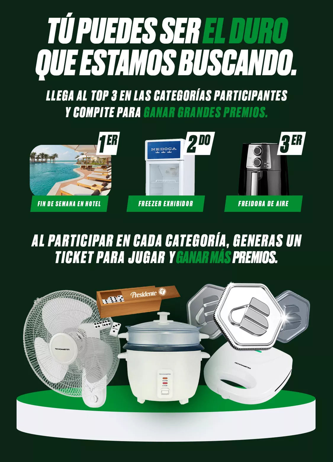 Premios a los mas duros