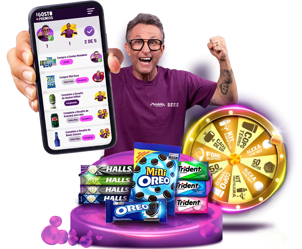 Craque Neto, Roleta e Produtos Mondelez