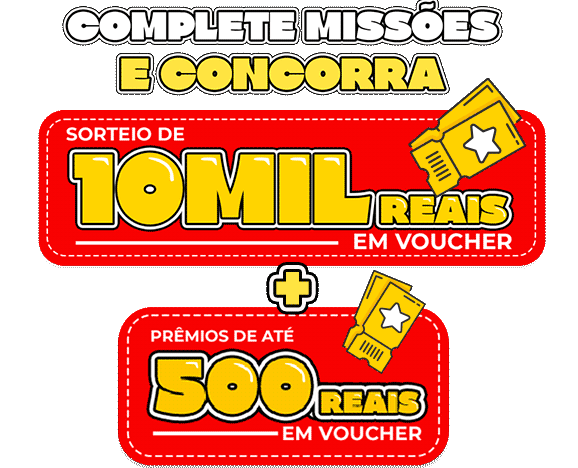 Onda da Sorte! Complete as missões e concorra