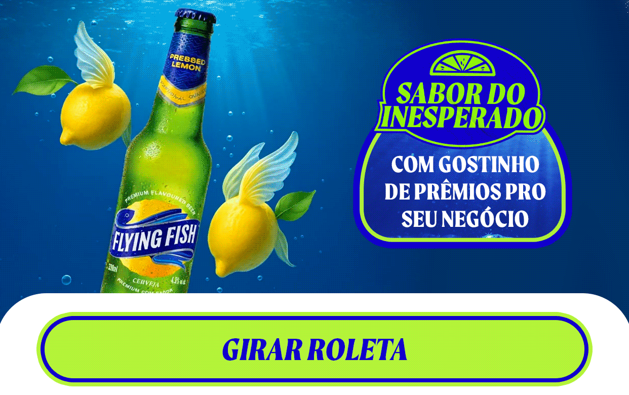 Flying Fish - Sabor do inesprado com gostinho de prêmios pro seu negócio Flying Fish - Sabor do inesprado com gostinho de prêmios pro seu negócio
