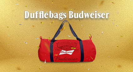 Dufflebags Budweiser