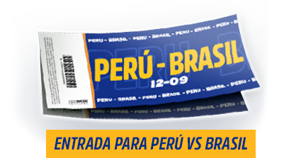 Entradas para Perú vs Brasil en Setiembre